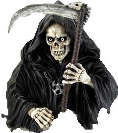 Grim reaper is waiting