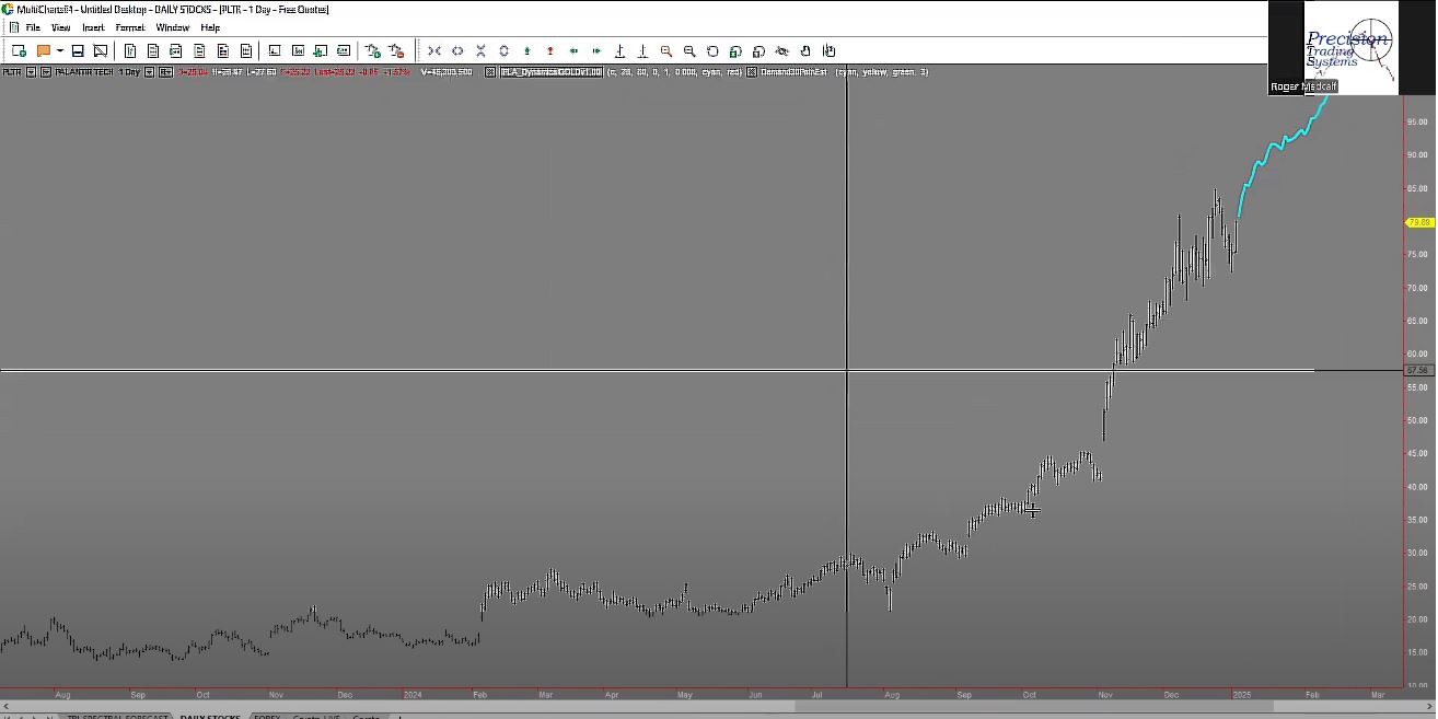 Predicting the future or reliving the past - Demand Index 30 Path Estimator on Palantir